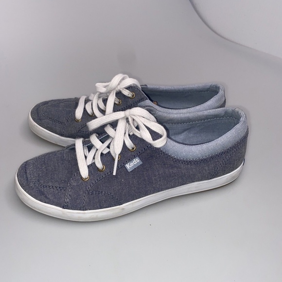 KEDS Center Canvas Sneakers Shoes WF59960 Blue Women’s Size 7 - Picture 7 of 11